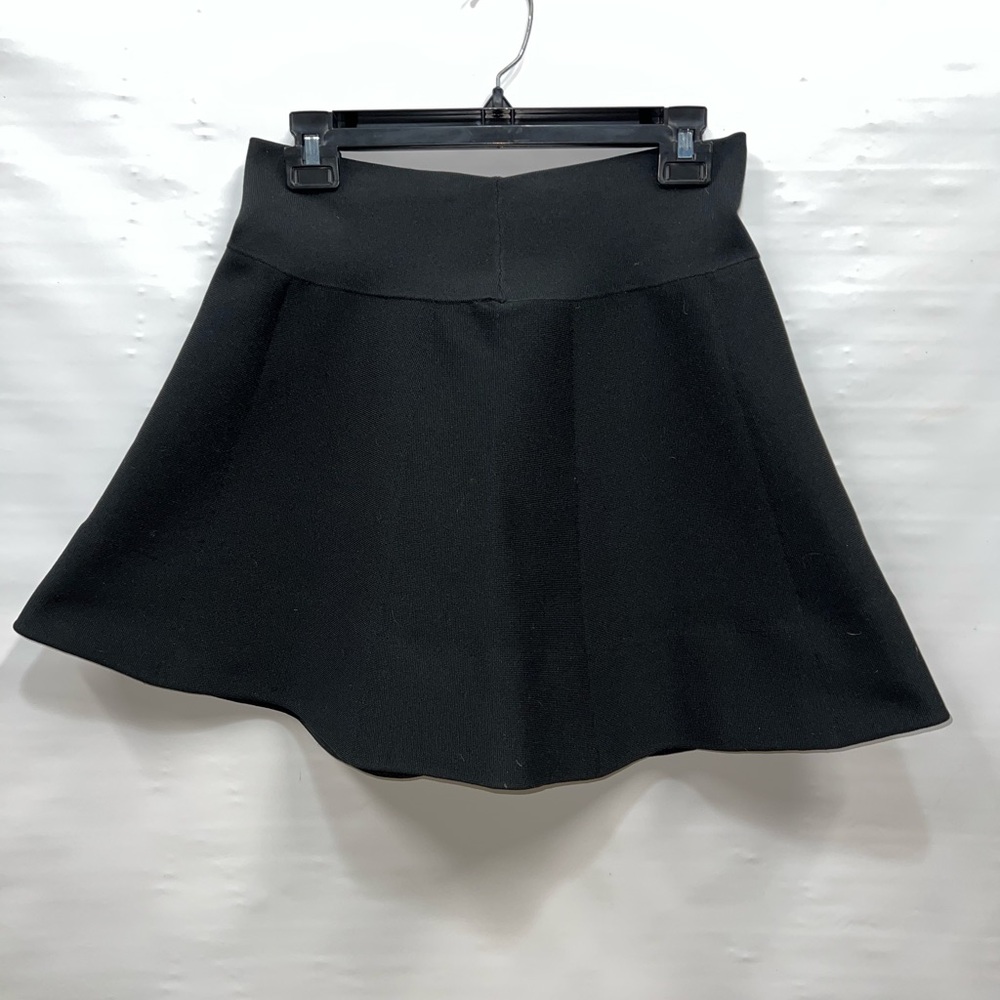 Rag & Bone Skirt Women’s Small Black Polyester Blend  A-line Elastic Waist